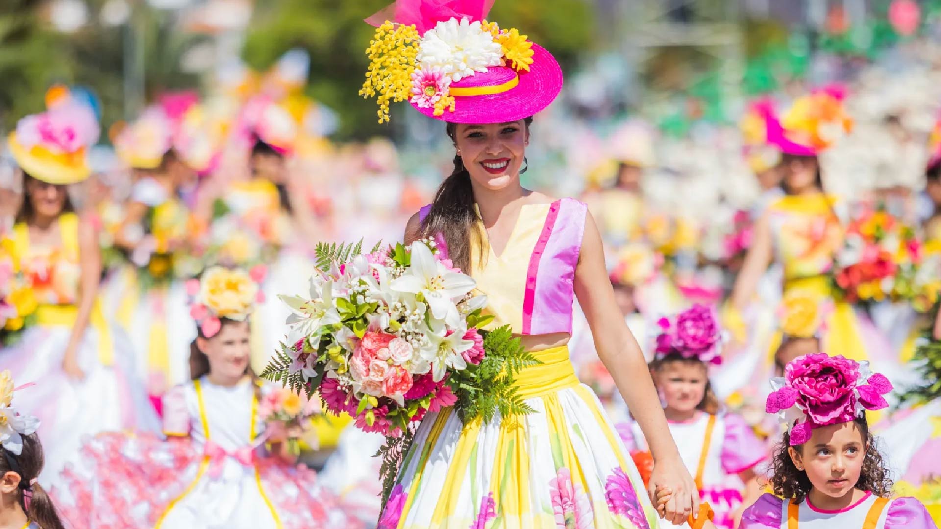 Flower Festival Woman